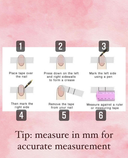 How to size your nails